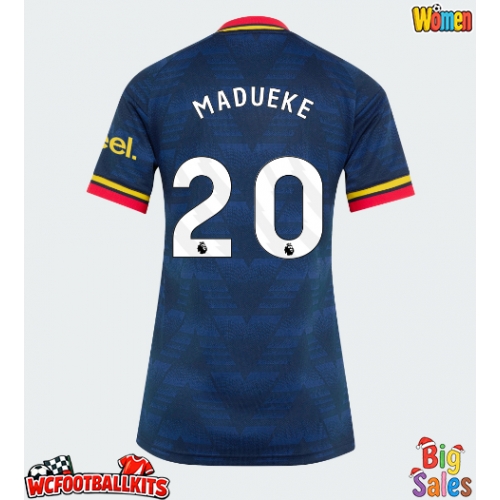 Arsenal Noni Madueke #20 Replica Away Stadium Shirt for Women 2026-27 Short Sleeve